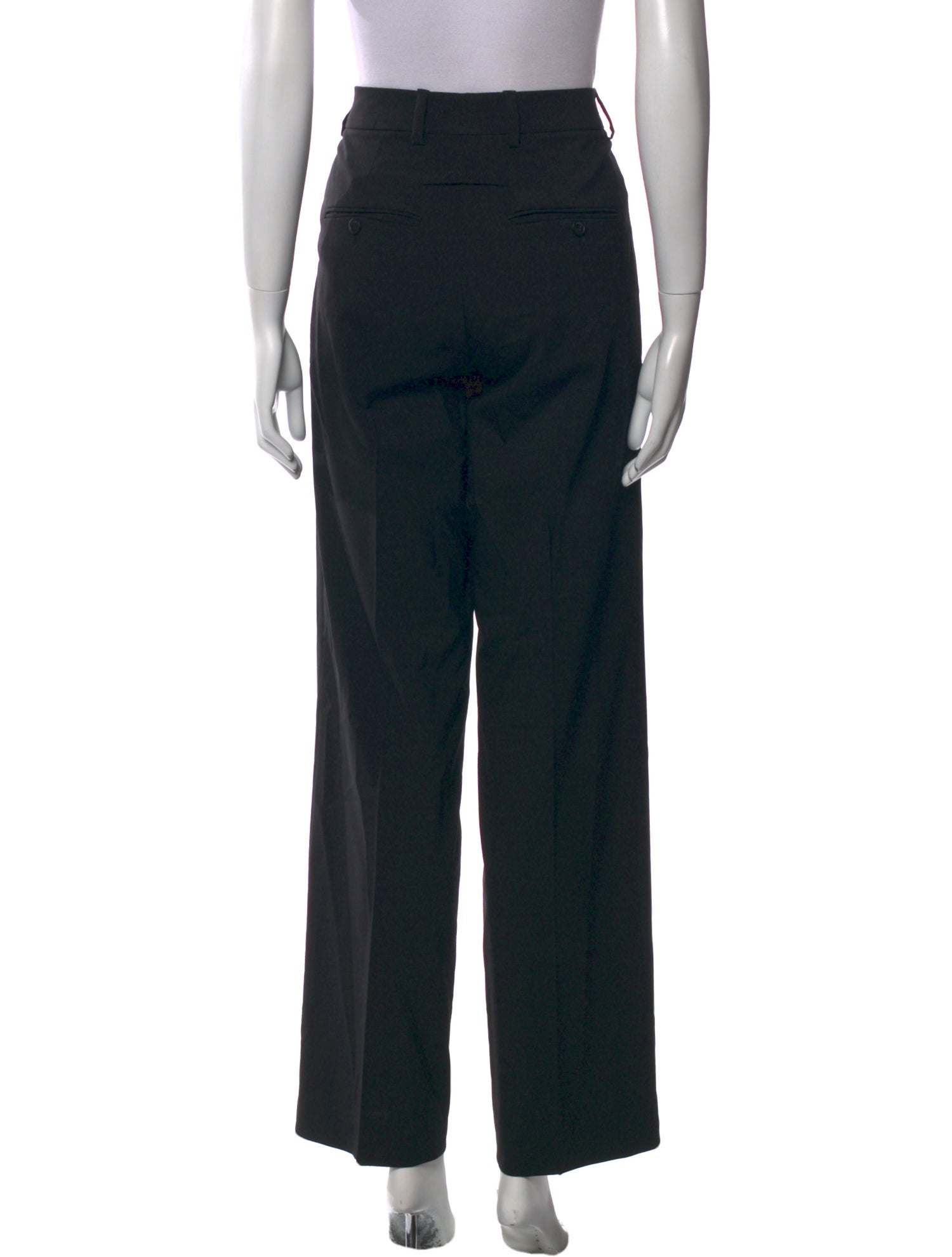 Jacquemus Virgin Wool Wide Leg Pants